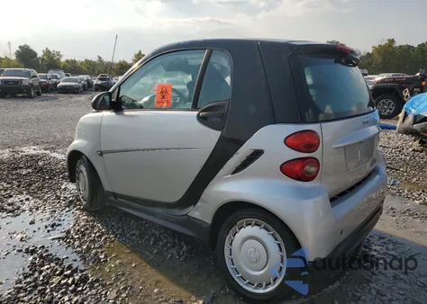 2015 Smart Fortwo Pure z USA, uszkodzony, nr VIN WMEEJ3BA4FK819361